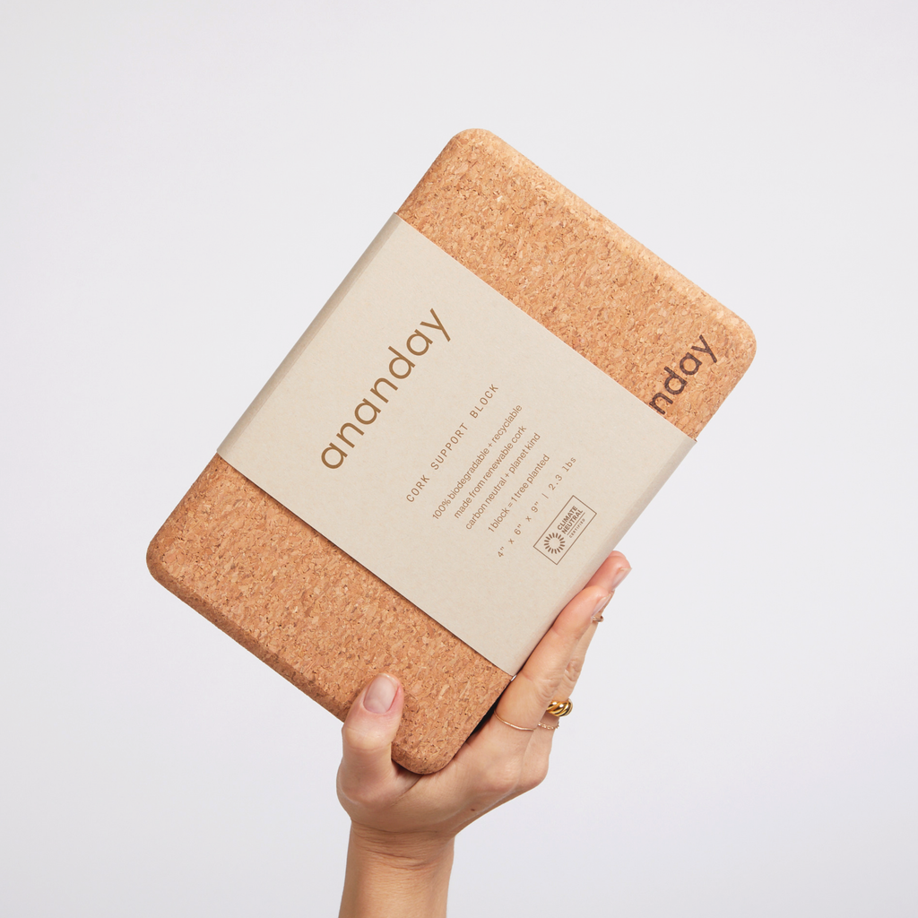 Cork Yoga Block
