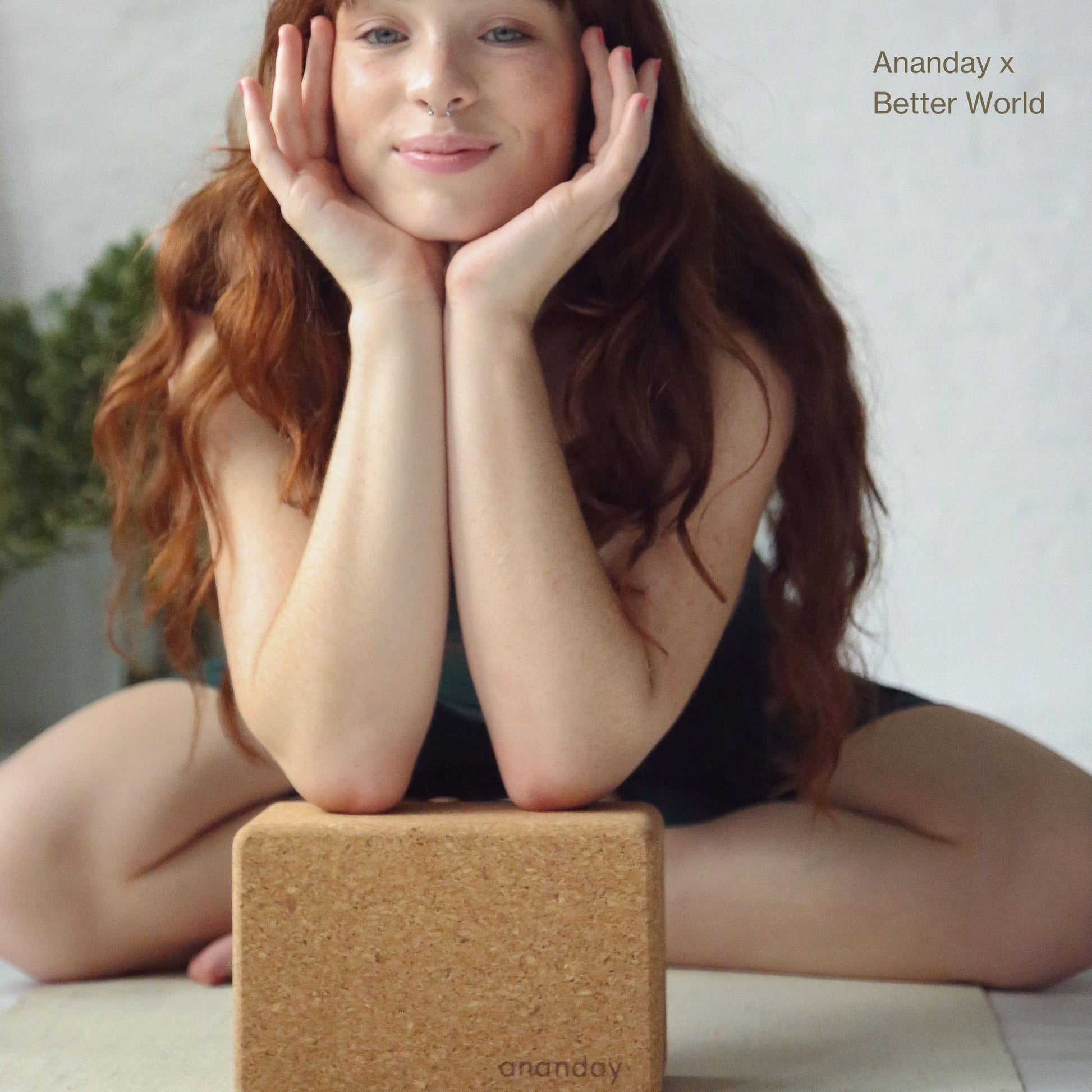 Cork Yoga Block