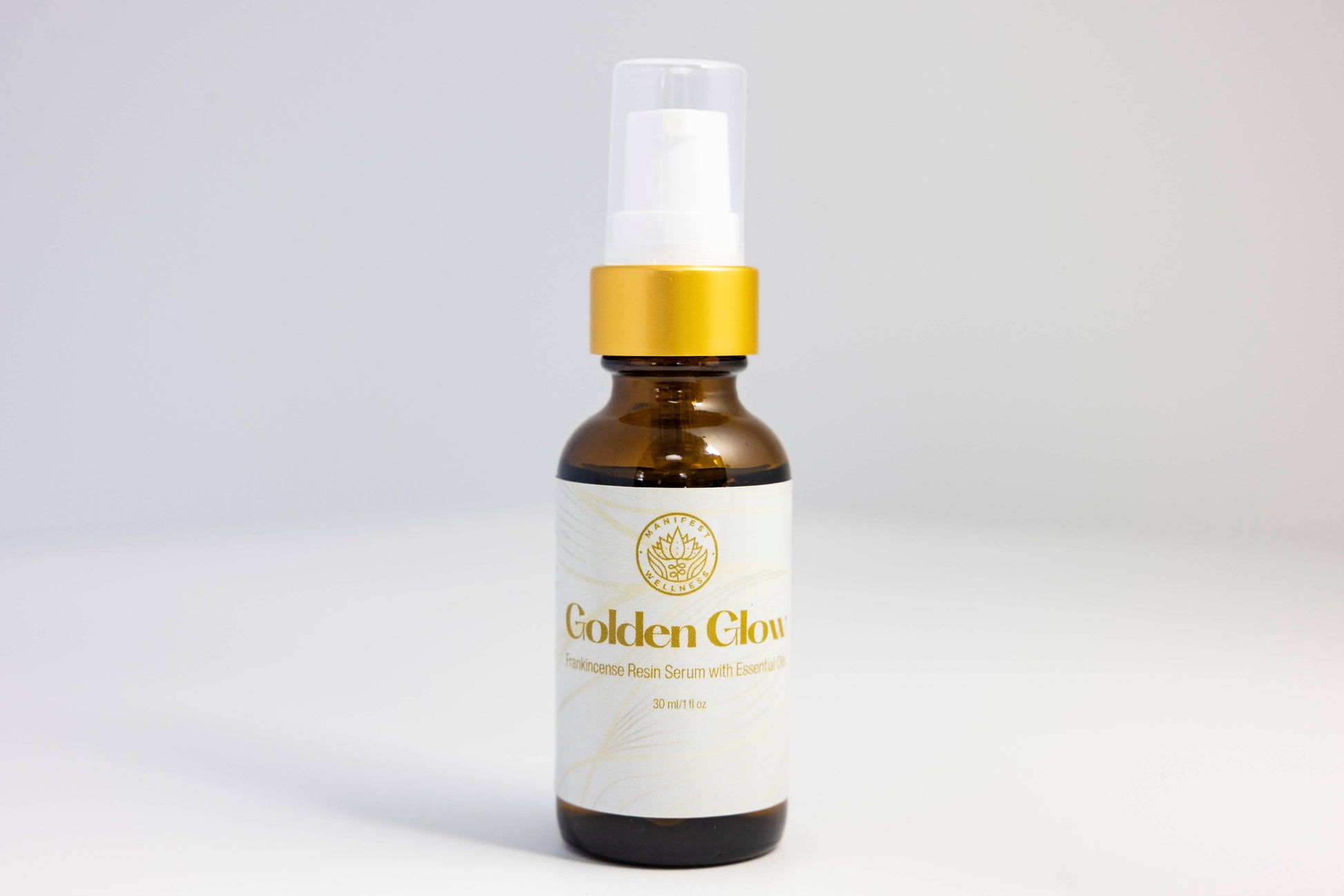 Golden Glow Frankincense Resin Serum, Full Spectrum, Organic