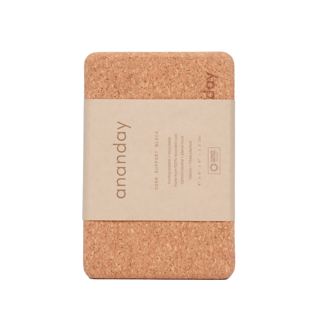 Cork Yoga Block